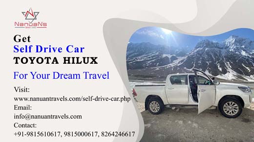 Self Drive Car Toyota Hilux for Your Dream Travel