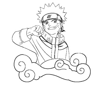 #13 Naruto Coloring Page