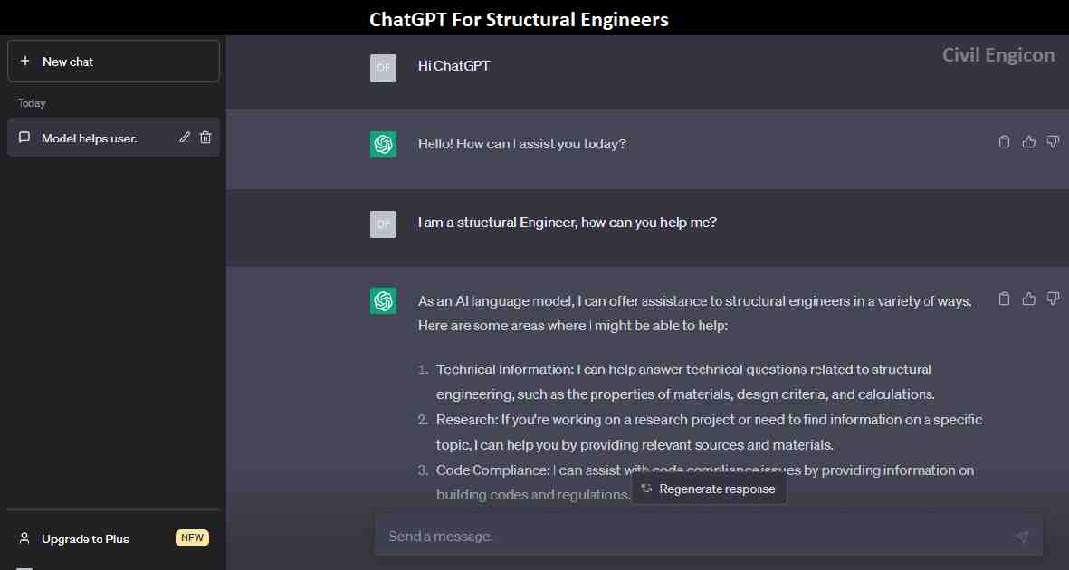 chatgpt for structural engineers