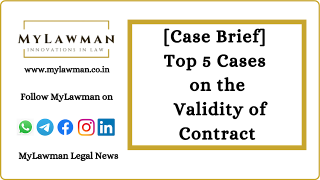 case study on valid contract