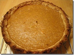 whole pumpkin pie