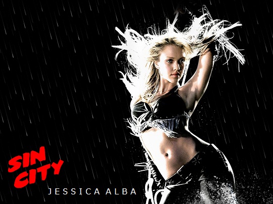 Jessica Alba's Sin City Poster