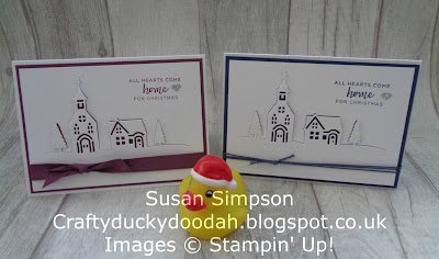 Stampin' Up! UK Independent  Demonstrator Susan Simpson, Craftyduckydoodah!, Hearts Come Home, December 2017 Coffee & Cards Project, Supplies available 24/7 from my online store, 