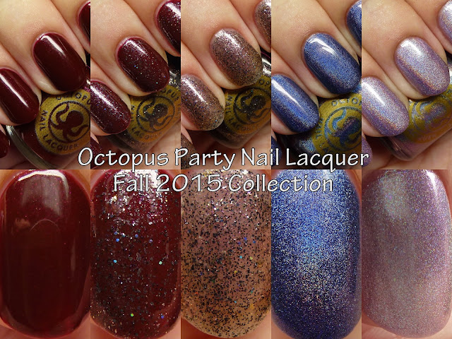 Octopus Party Nail Lacquer Fall 2015 Collection