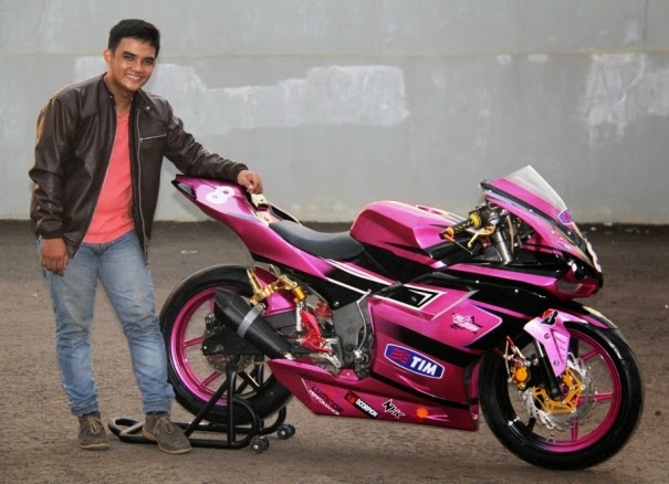 Gambar Modifikasi Minerva R150 Tampang Semakin Kekar
