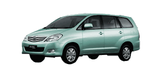 Mobil kijang innova Light Blue Mica Metallic