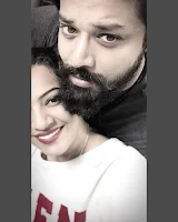 singer geetha madhuri with her husband nandu