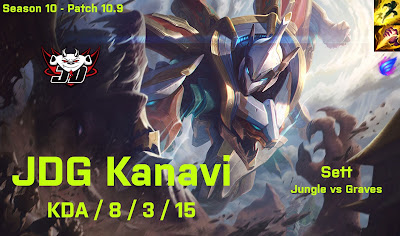 JDG Kanavi Sett JG vs Graves - KR 10.9