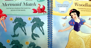 Disney Princess Wipe-Clean Activity Book: sample