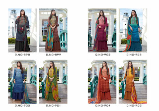  Simran Pashmina Embroidery Wholesale Suits