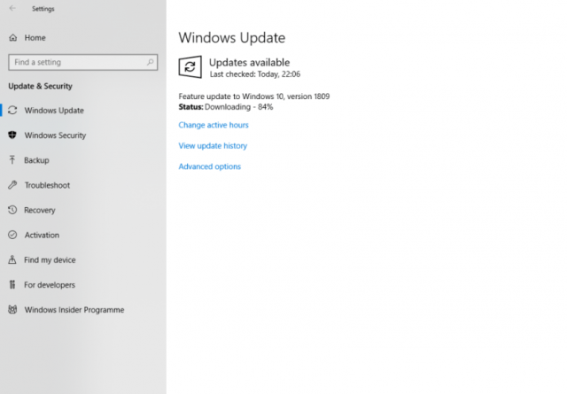 Оновлення Windows 10 October 2018 Update