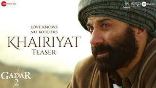 Khairiyat Lyrics In English Translation - Gadar 2