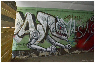 Graffiti Emil Goś - Gdynia Grabówek SKM