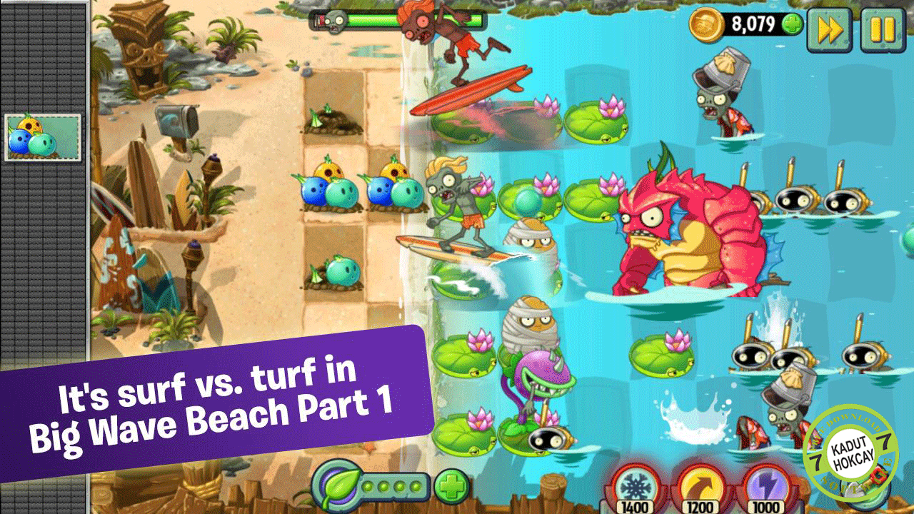  Game Plants vs Zombies MOD Apk 2015 