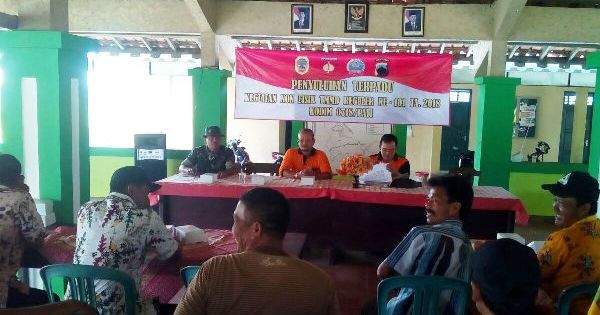 Waspada Bencana Alam, BPBD Pati Beri Sosialisasi Dalam TMMD Reg 101