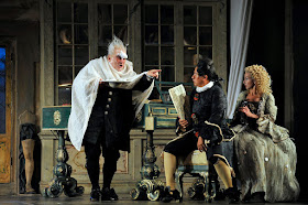 ENO - Rossini: Barber of Seville - Alan Opie, Eleazar Rodriguez, Sarah Tynan, (c) Robbie Jack
