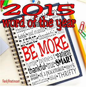 Be More this year in everything you do.  Make your 2015 New Year's resolutions stick with this Be More printable that you can print out and look at daily to make this the year you do it all.