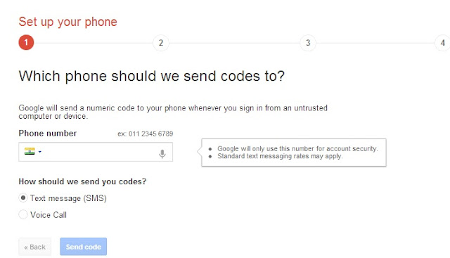 2-Step Verification - Setup Your Phone 