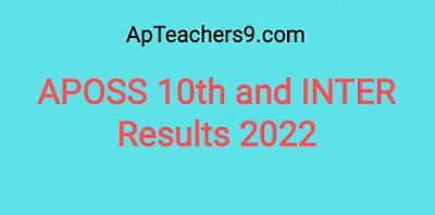 AP Open School SSC and INTER(APOSS) Results 2022