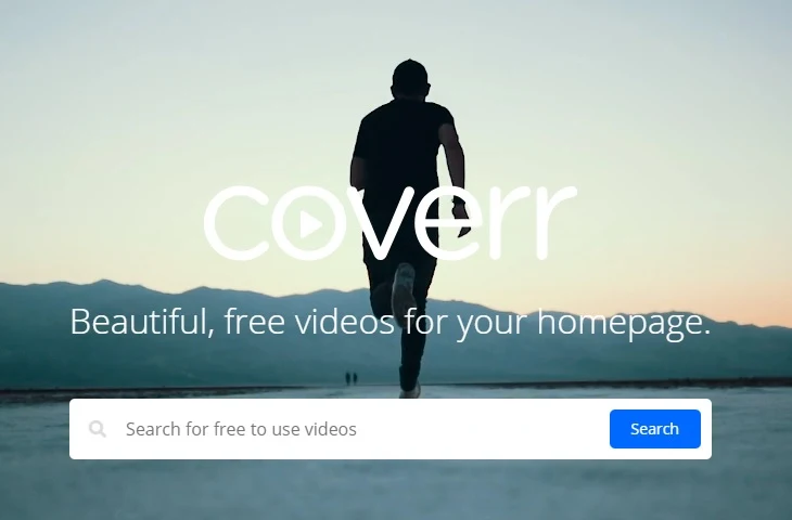 The videos on Coverr are mostly used as a backdrop for websites 