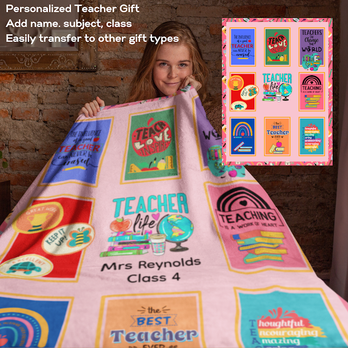 Up to 40% off Today! Fun and Unique Personalized Teacher Gifts and Ideas