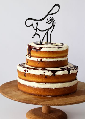 Lady Cake Topper