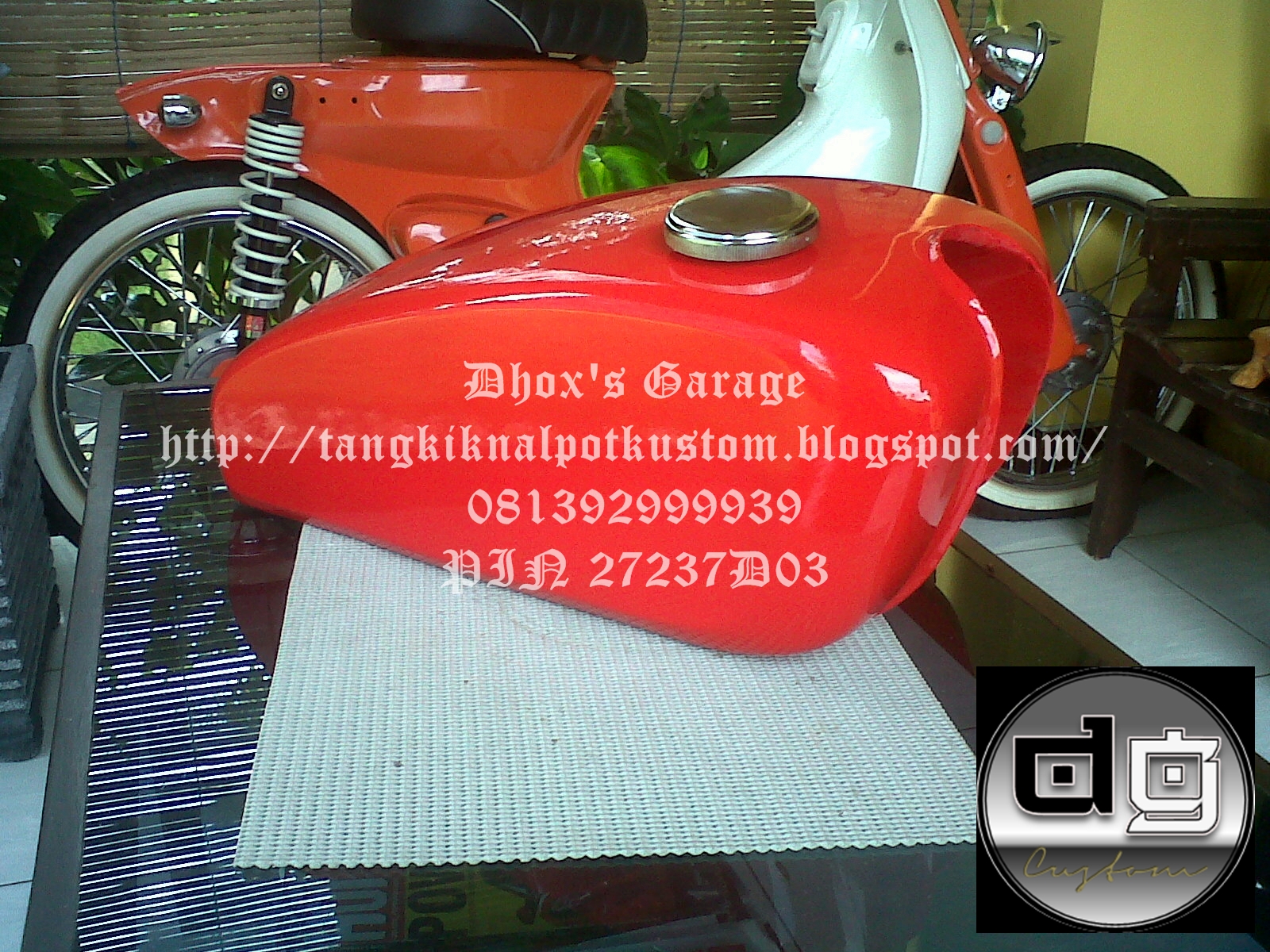 Tangki Kustom Japstyle Bratstyle Model Easy Rider 2 title=