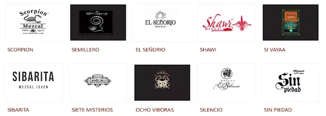 marcas de mezcal