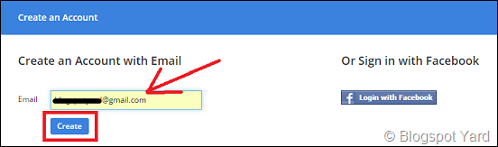 enter email in alexa