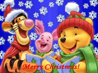 Winnie The Pooh Christmas Wallpaper