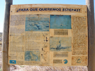 cartel Parque de la balsa Torrecilla de Valmadrid