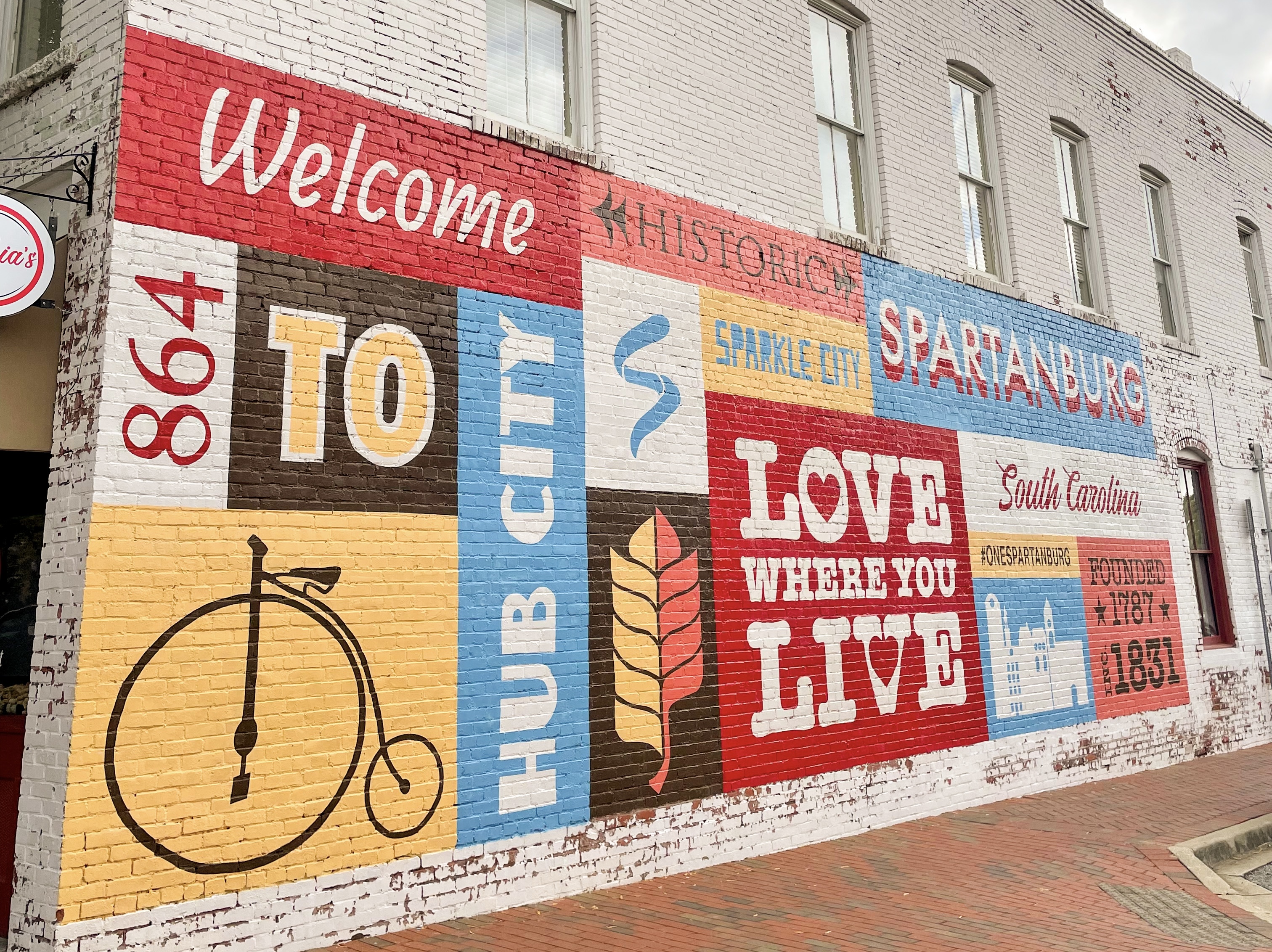 Welcome to Spartanburg Mural