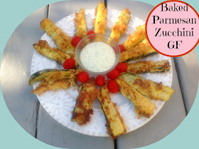 gluten free zucchini cheese stick appetizer
