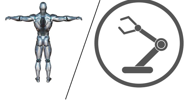 Difference between robot and machine