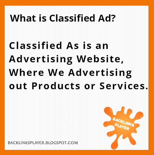 What is Classified Ad?}