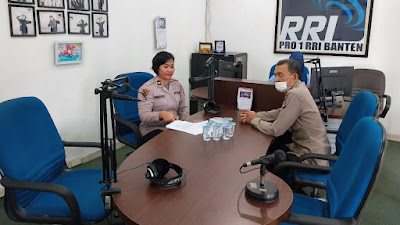 Biro SDM Polda Banten Gelar Talkshow Sosialisasi Penerimaan Siswa SIPSS Tahun 2023