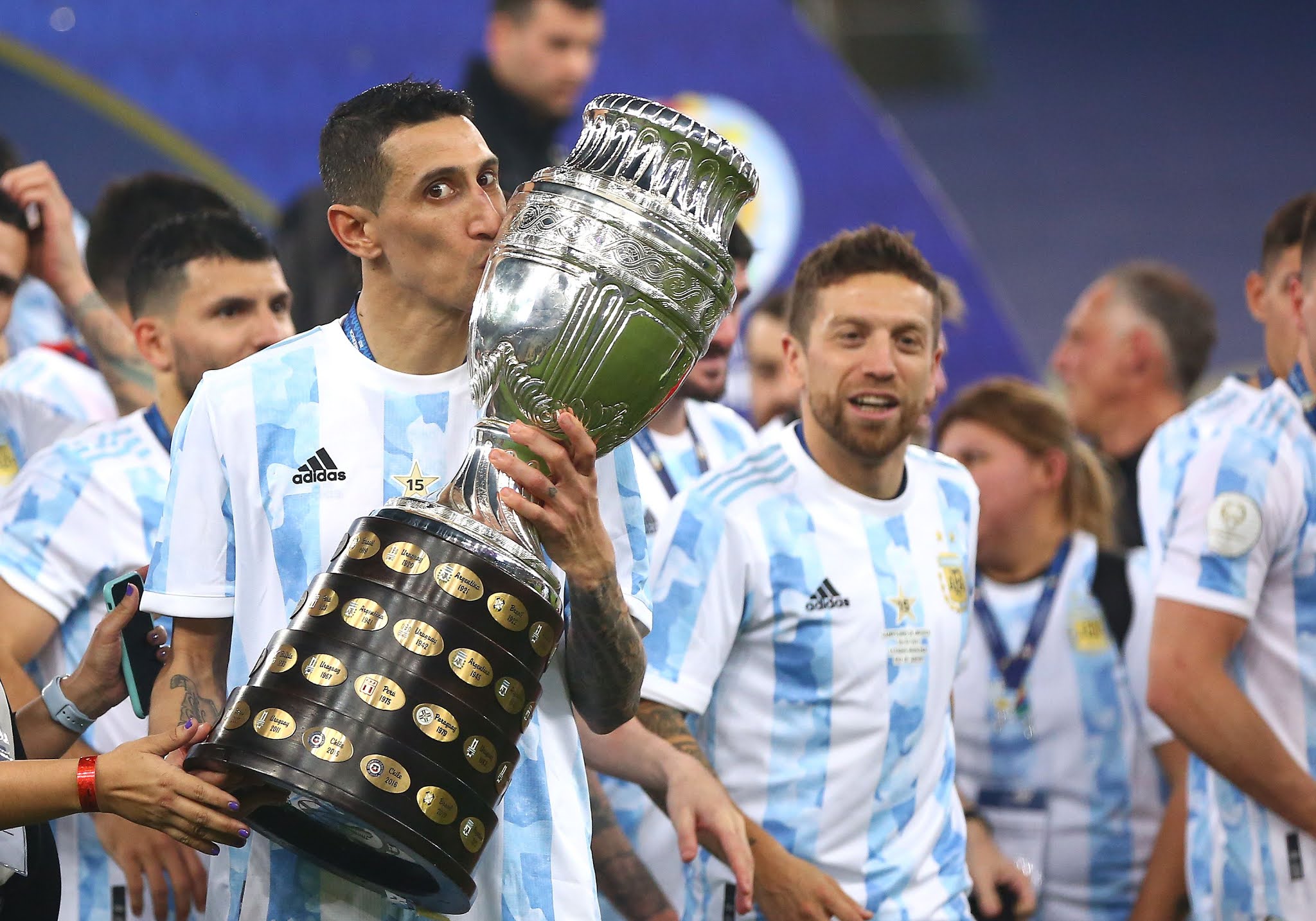 GALERIA DE FOTOS: Las mejores imágenes de Argentina campeón de la Copa América 2021 en el Maracaná