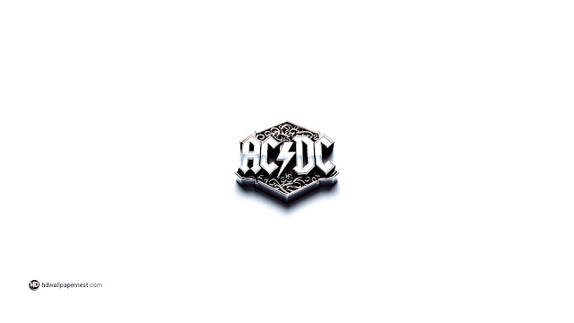 3D AC/DC Logo 4K HD Wallpaper