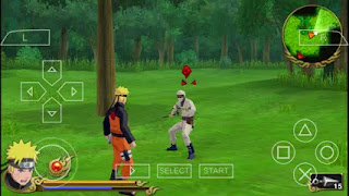 Naruto Shippuden Legends Akatsuki Rising - PSP Game