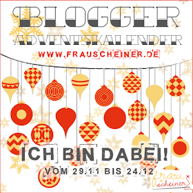 Blogger Adventskalender; Blogger; DIY; Frau Scheiner