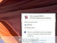 Cara Menghilangkan Consider Replacing Your Battery