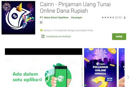 Cairin - Pinjaman Uang Tunai Online Dana Rupiah