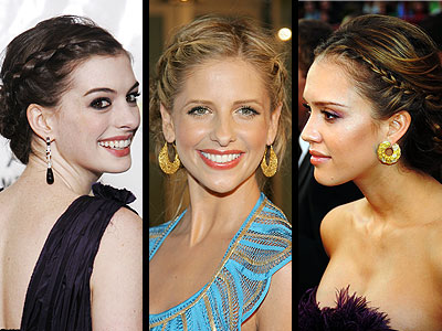 celebrity braided hairstyles. box raids hairstyles. prom