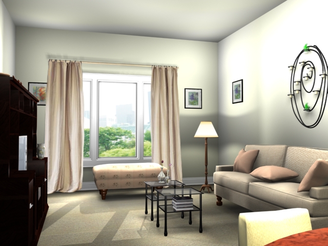 living room interior decoration