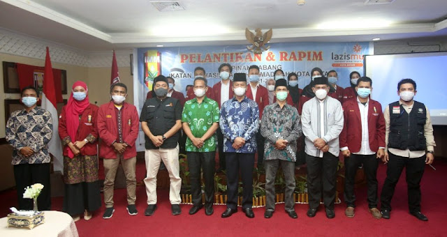 Rudi Menghadiri Pelantikan Pimpinan Cabang IMM Kota Batam periode 2021-2022