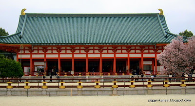 heian shrine kyoto japan lost in translation