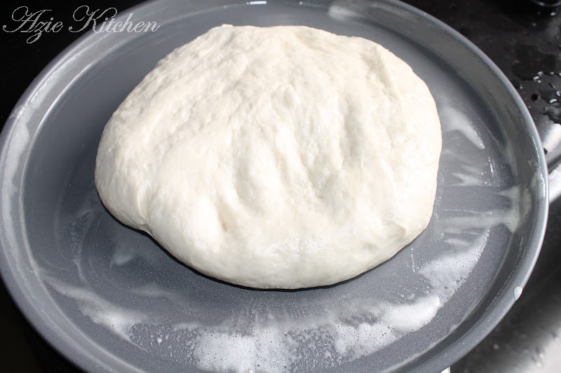 Jom Belajar Membuat Homemade Pizza Dough - Azie Kitchen