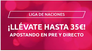 Mondobets promo liga de naciones hasta 14-10-2020