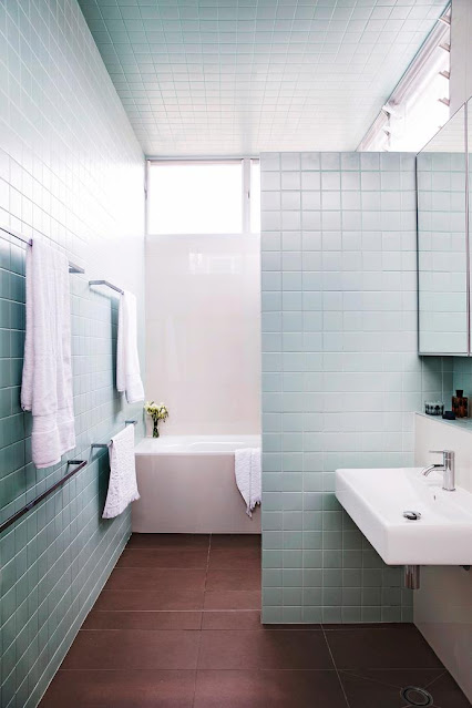 jubin bilik air segi empat - bathroom tiles ideas