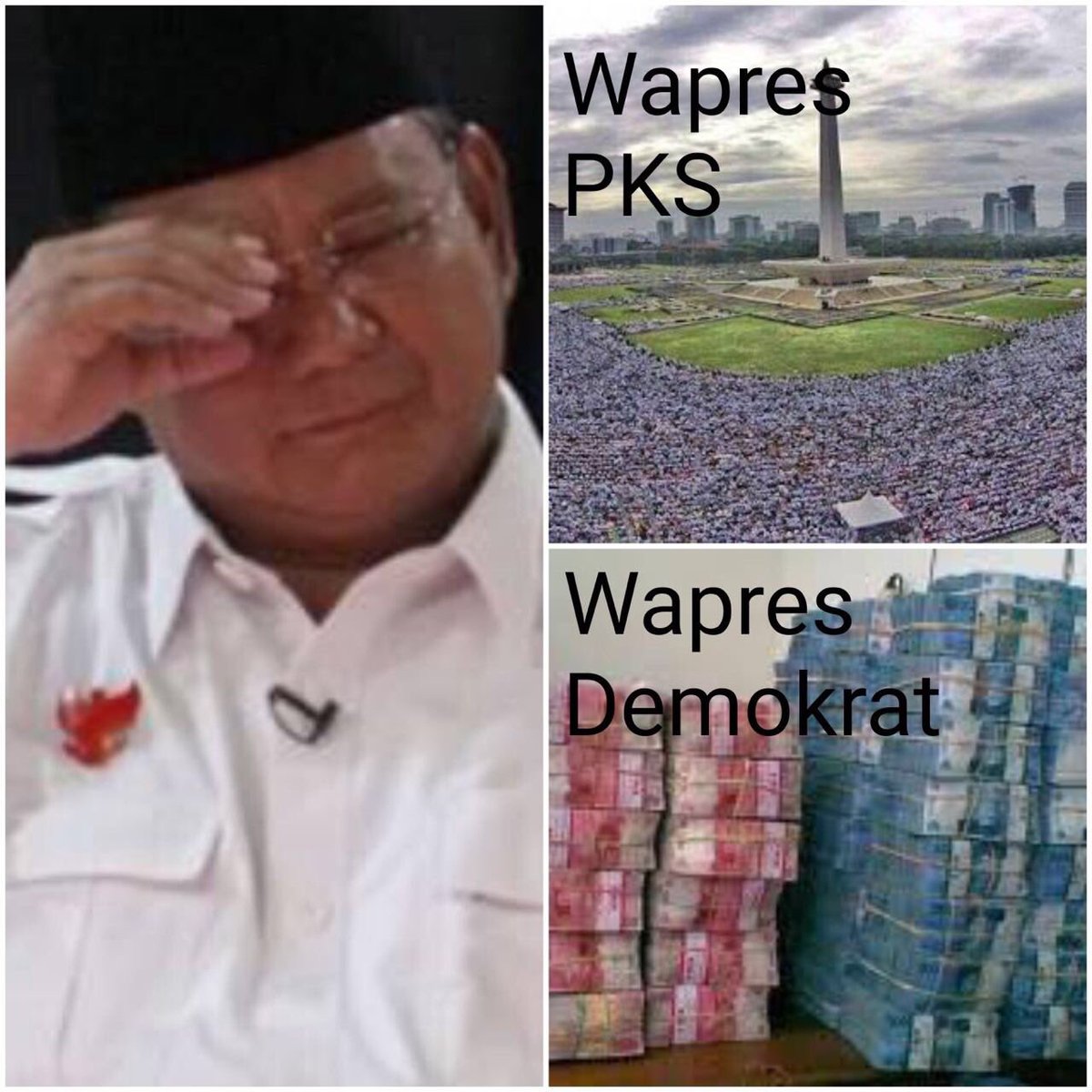 Prabowo Bimbang Pilih Wapres BSSNCO